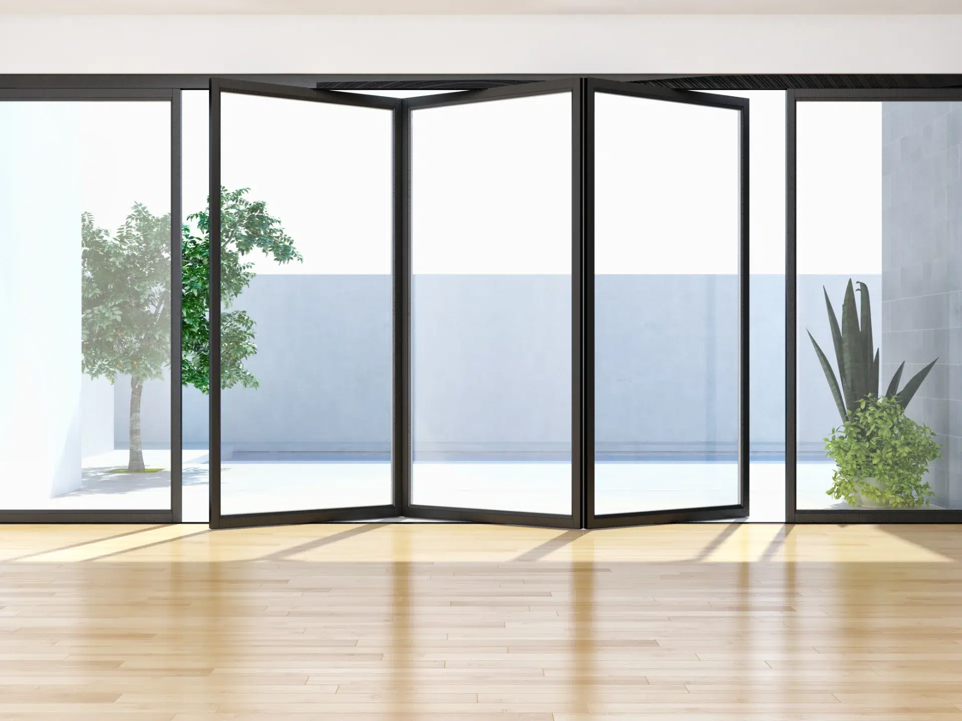 VLX 100 Bifold / Folding Door in Doral, FL | Sightline Windows & Doors Doral - detail 1