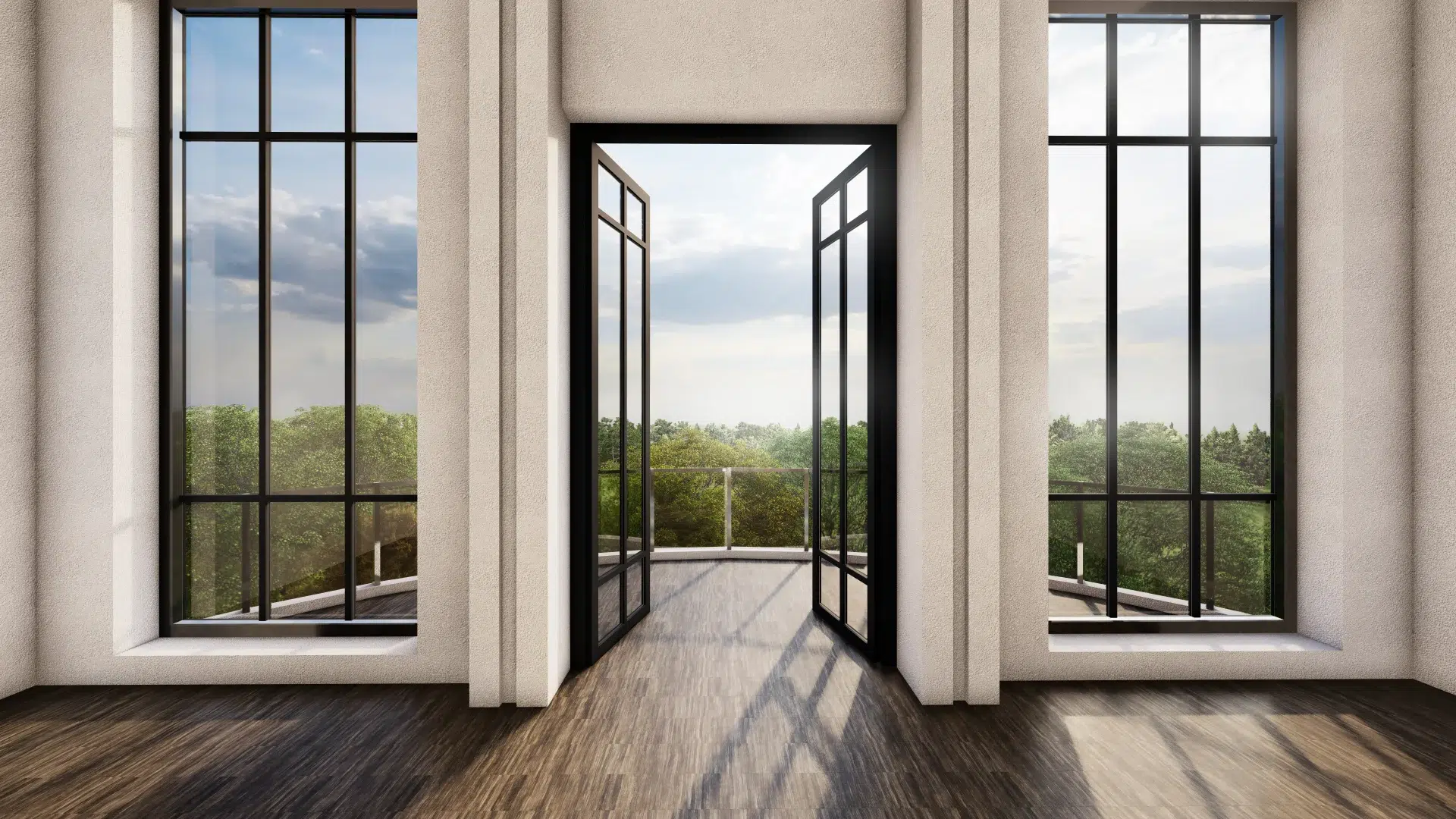 VLX 100 Double Swing / French Door in Doral, FL | Sightline Windows & Doors Doral - detail 1