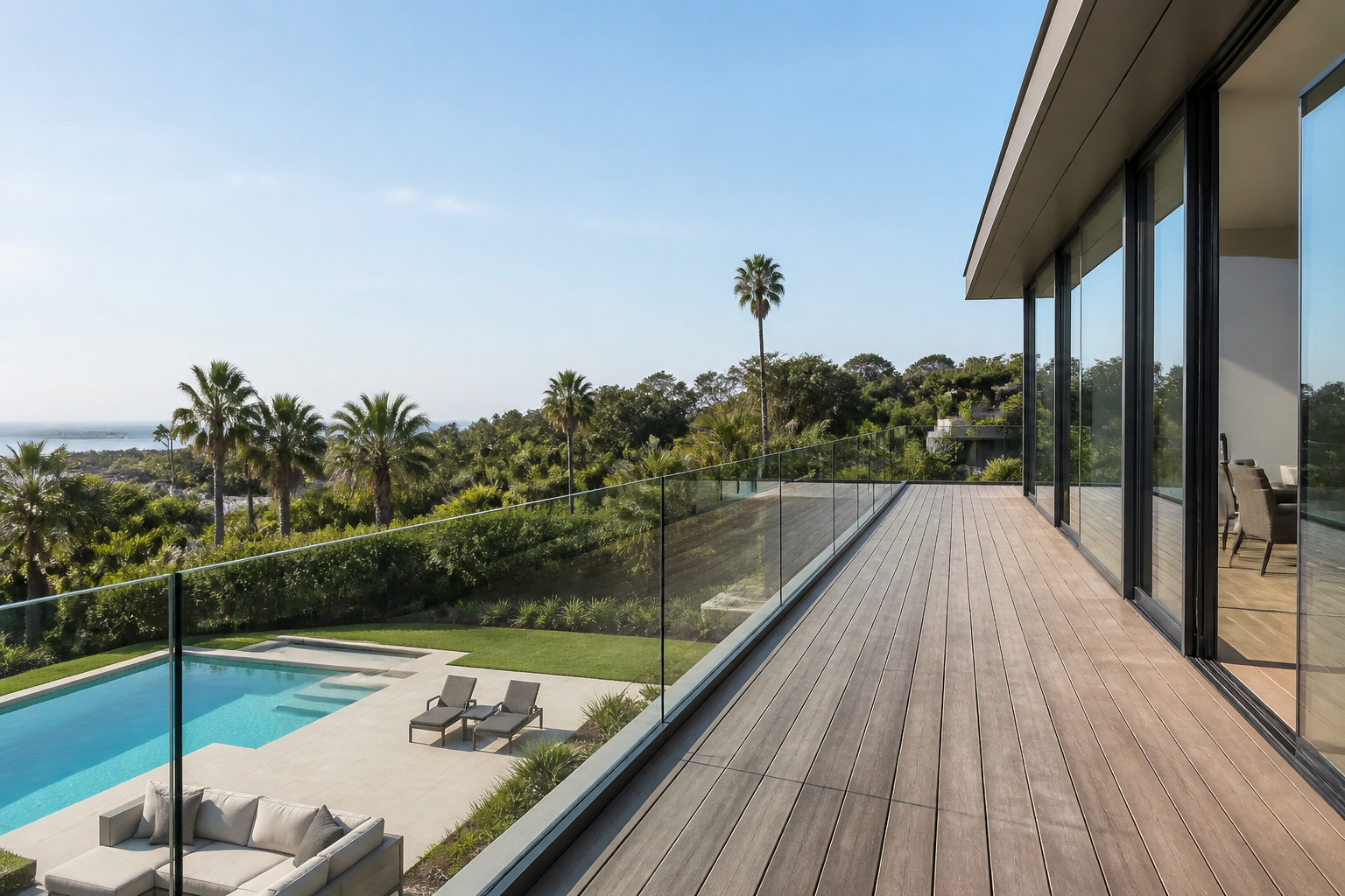 VLX 120 Glass Railing System in Doral, FL | Sightline Windows & Doors Doral - detail 4