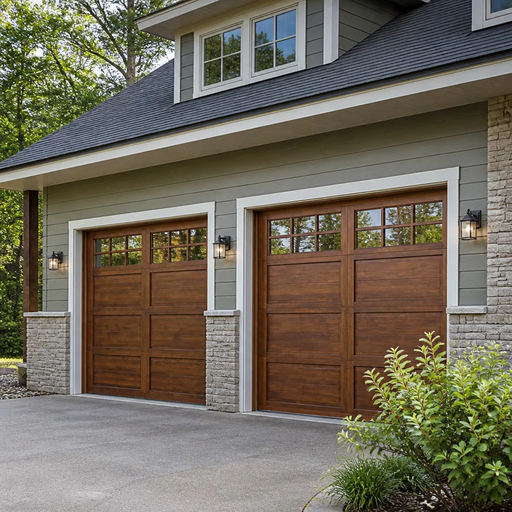 Impact garage doors